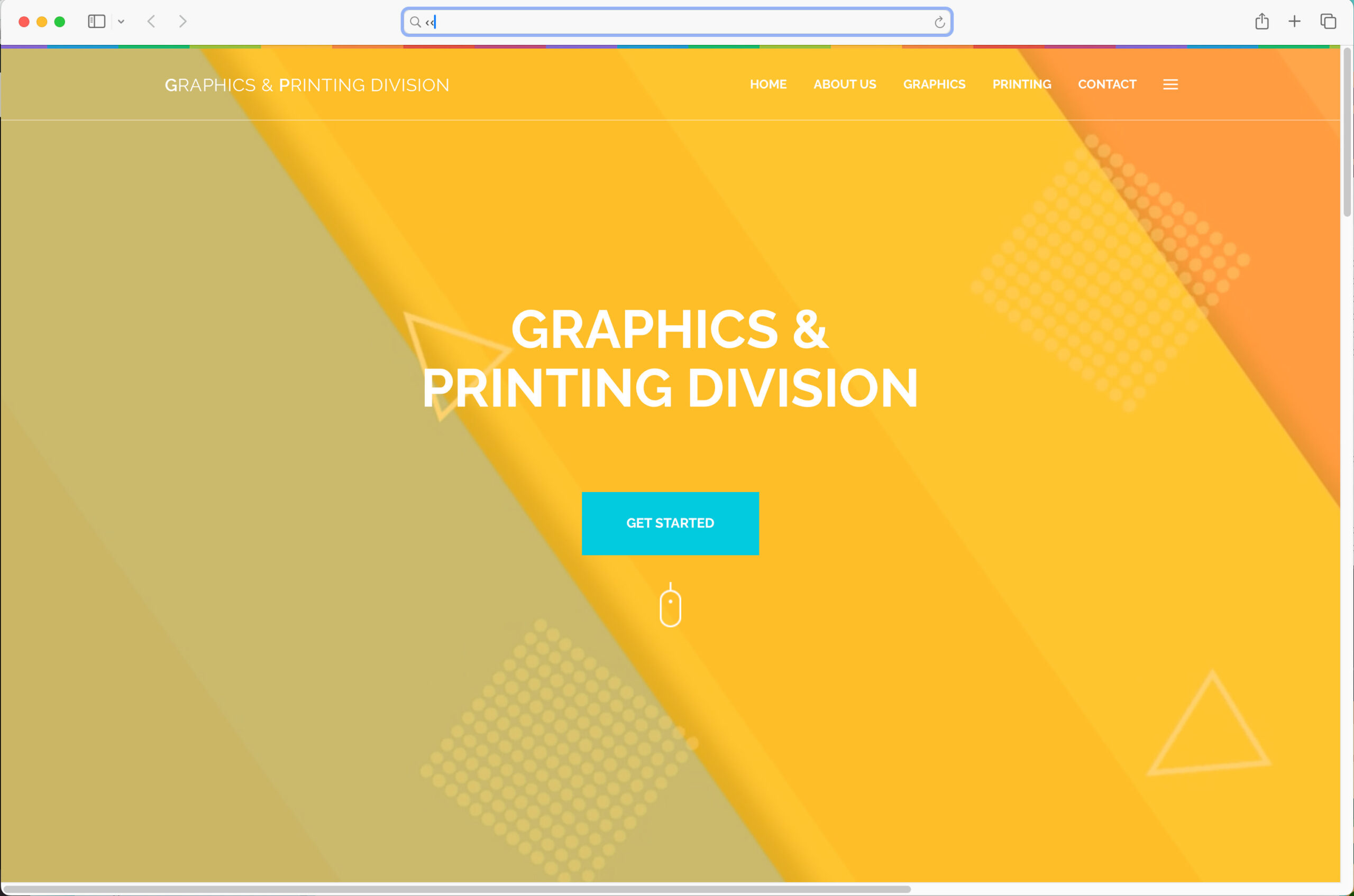 HUD Graphics & Printing Intranet Website