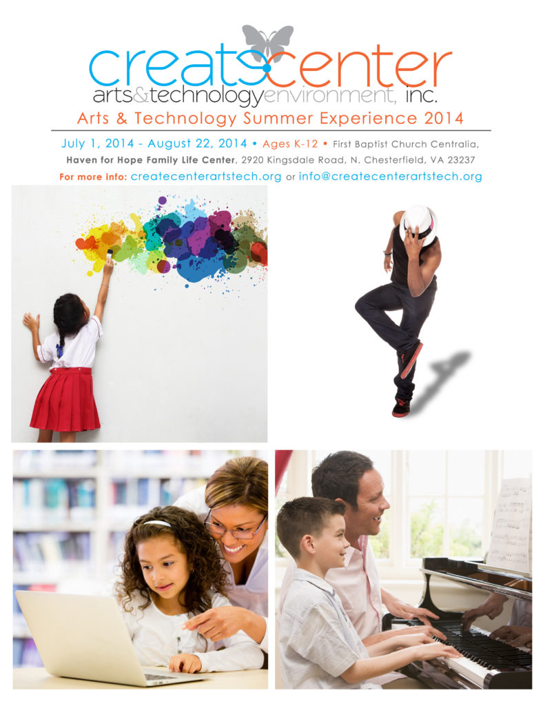 Create Center Summer 2014 Flyer