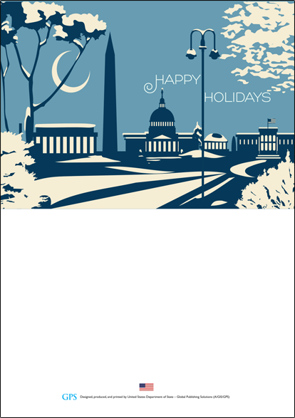 GPS Happy Holidays Card