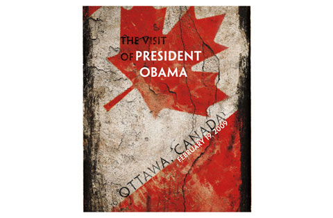 Obama Trip Book Design